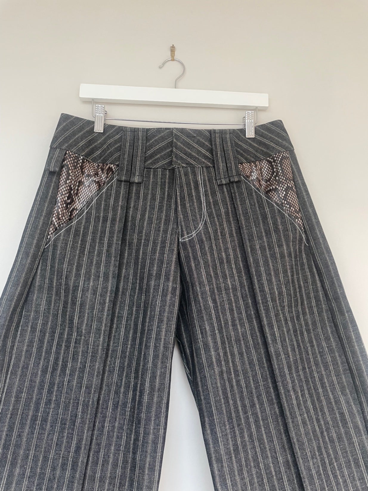 Handmade Pinstripe Jeans