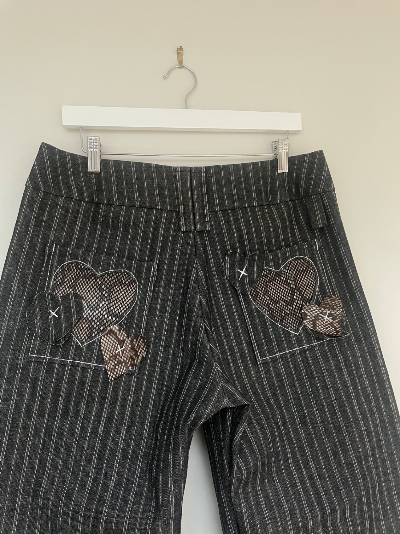 Handmade Pinstripe Jeans