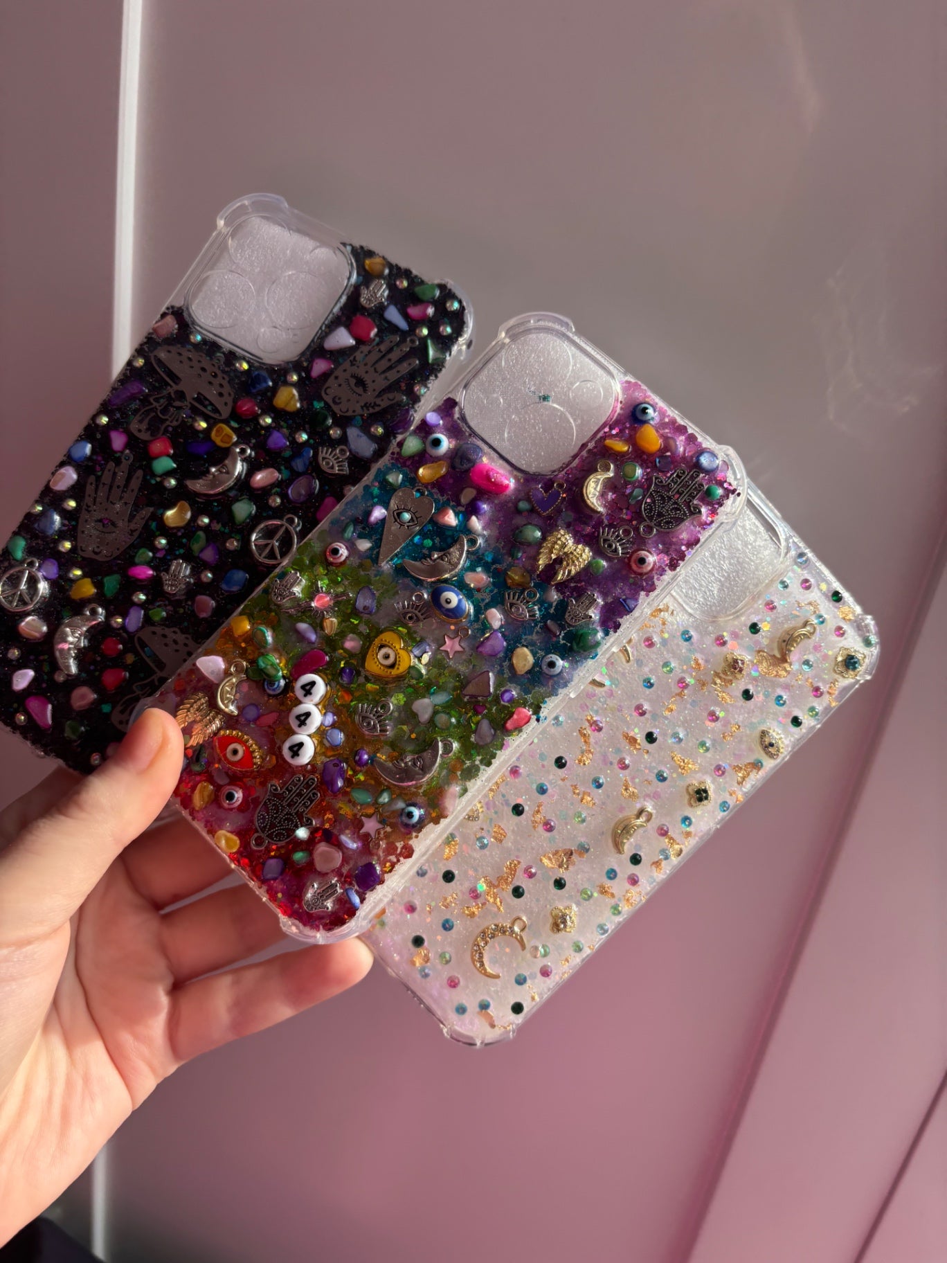 Funky phone case iPhone 15 (3rd white case)