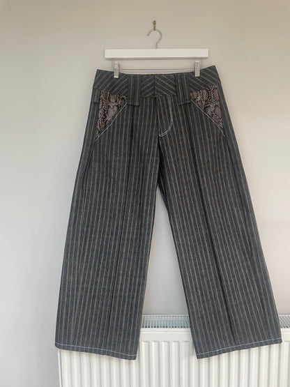 Handmade Pinstripe Jeans
