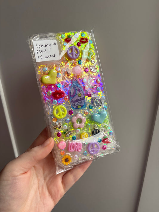 Funky phone case iPhone 14/15 plus