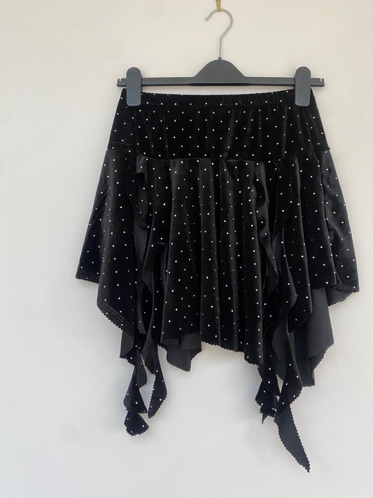 Handmade Polka Dot Mini Skirt