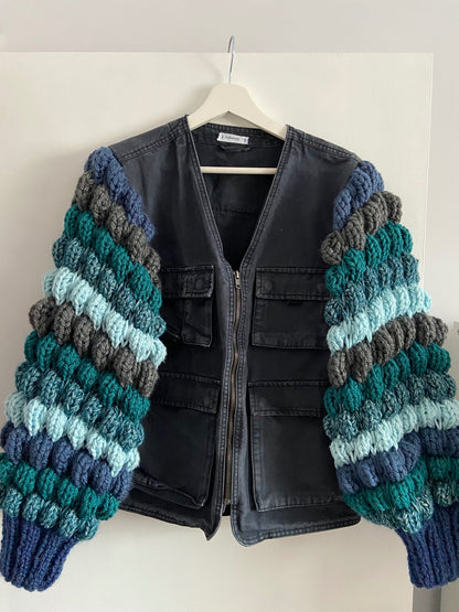 Bubble Sleeve Jacket