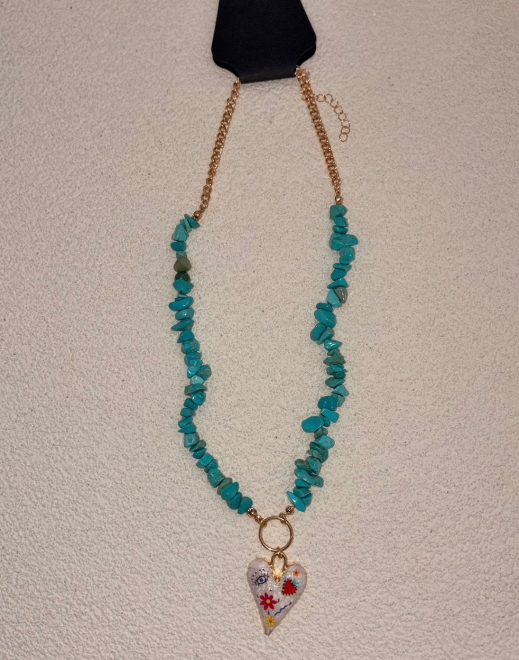 Turquoise heart 