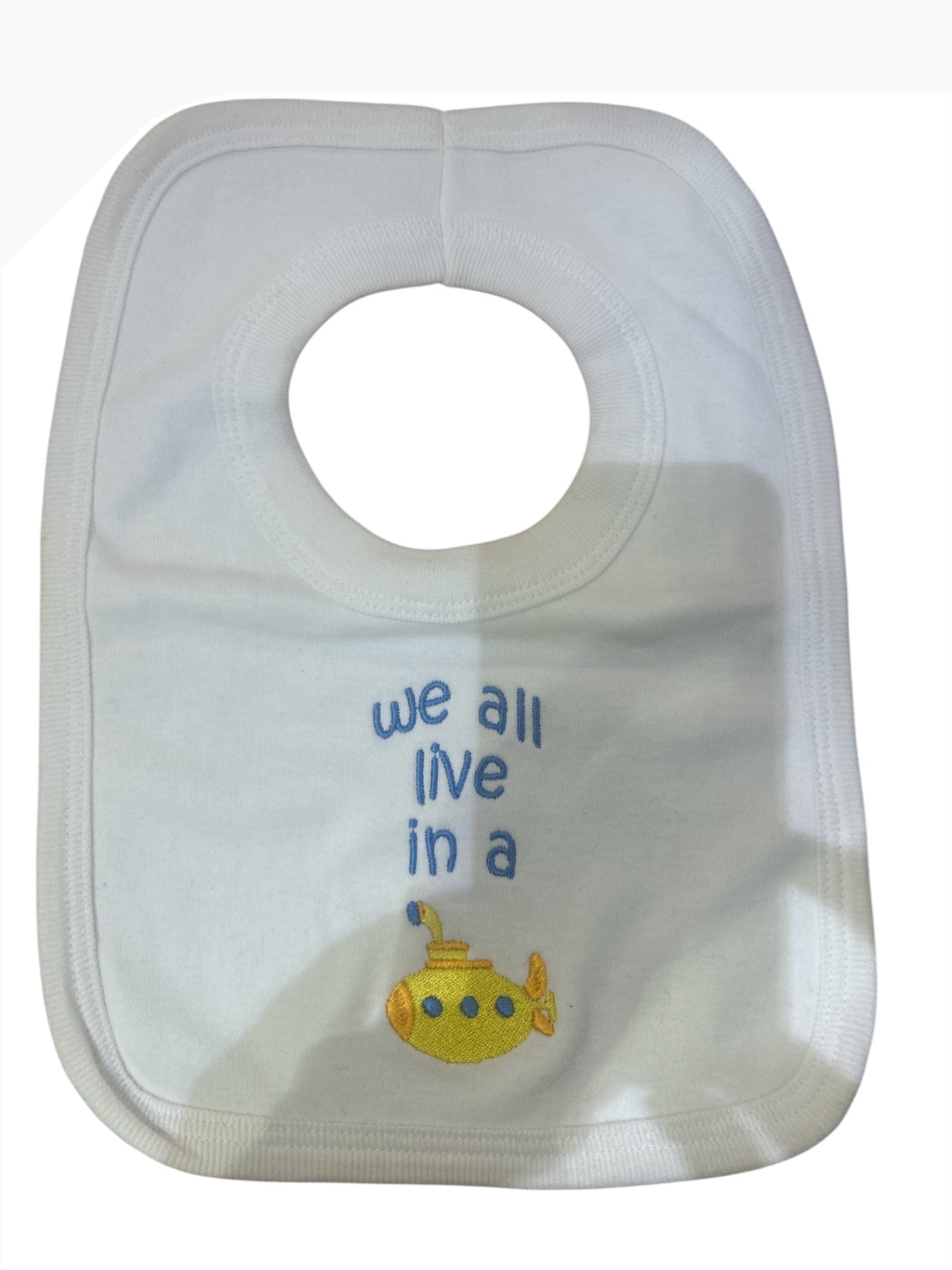 Yellow Submarine Bib