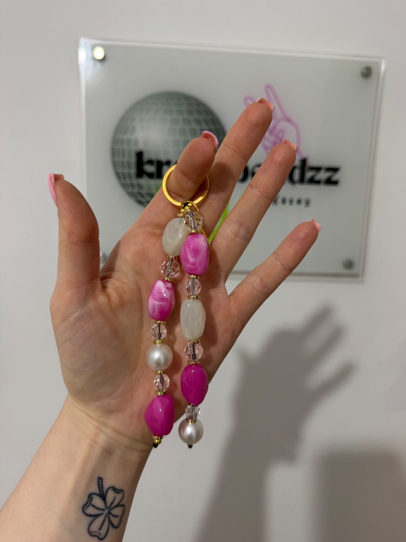 Bubblegum keyring
