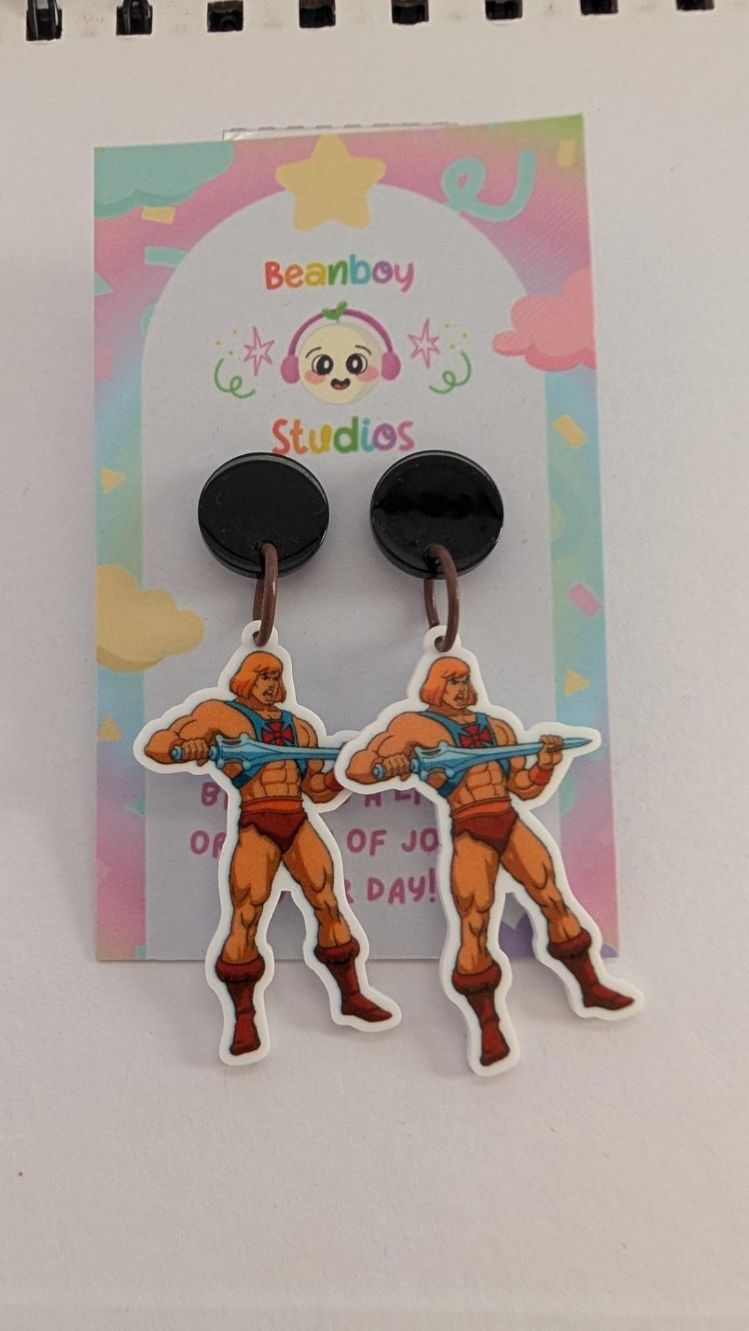 Black Hero Earrings