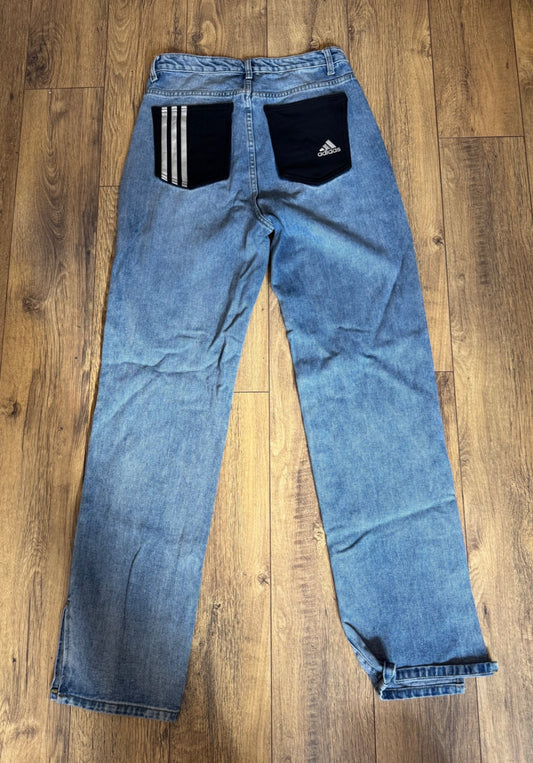 Remade Patched Denim Jeans