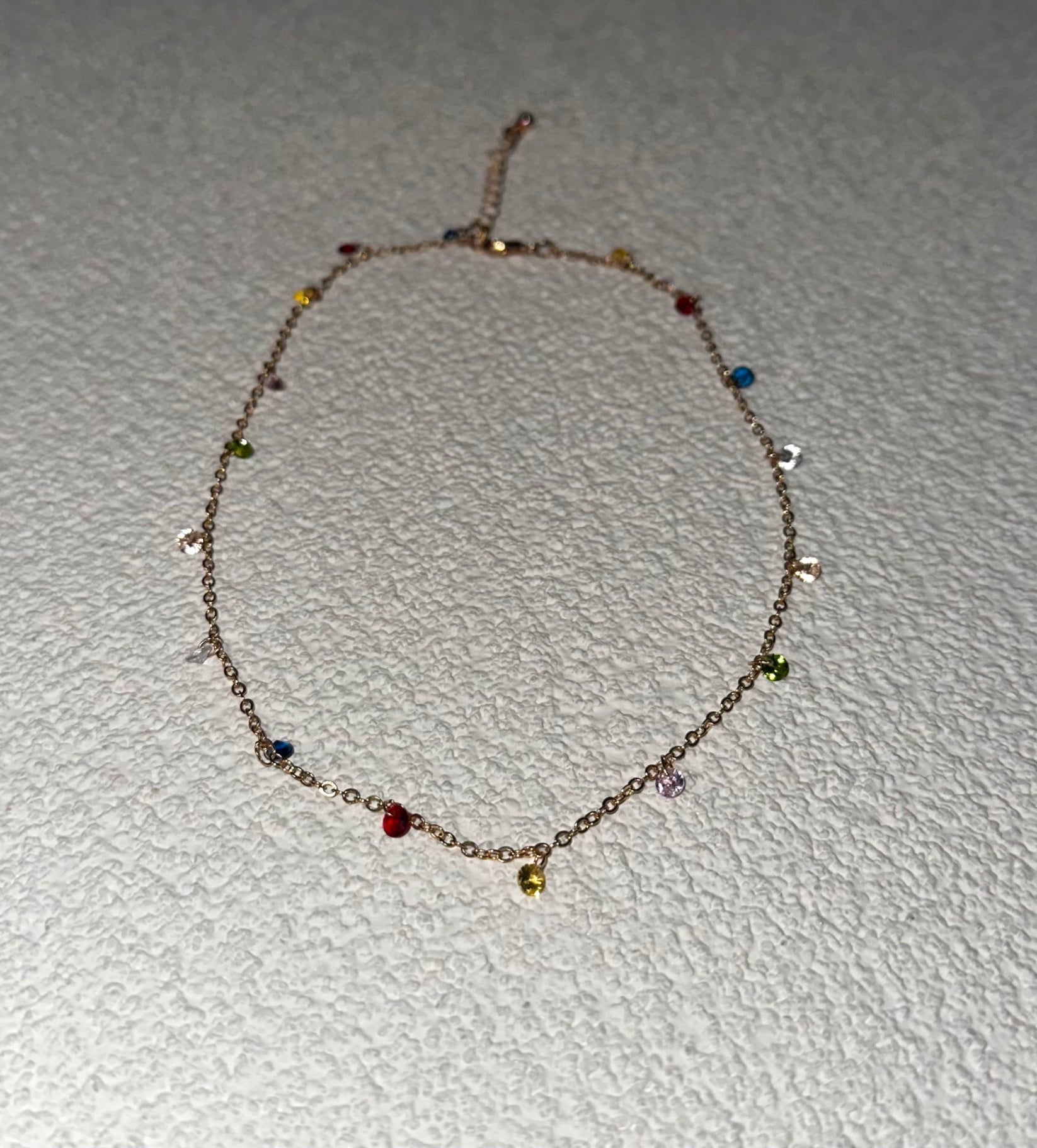 Rhinestone necklace 