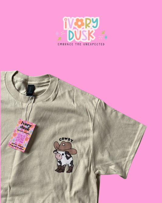 Cowdy tshirt size L