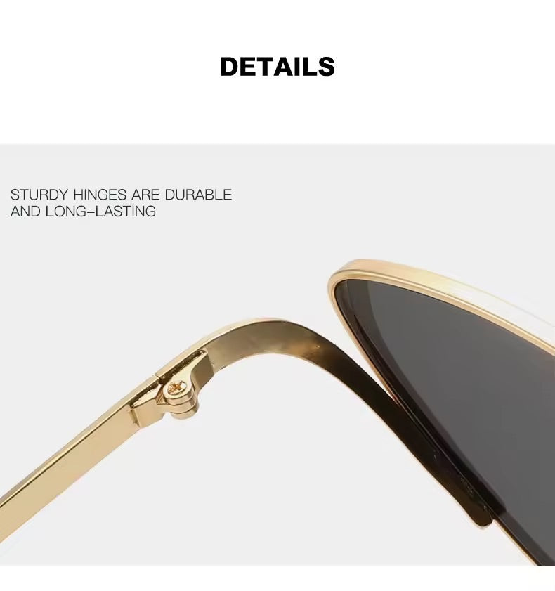 Viper Cat Eye Sunglasses Black