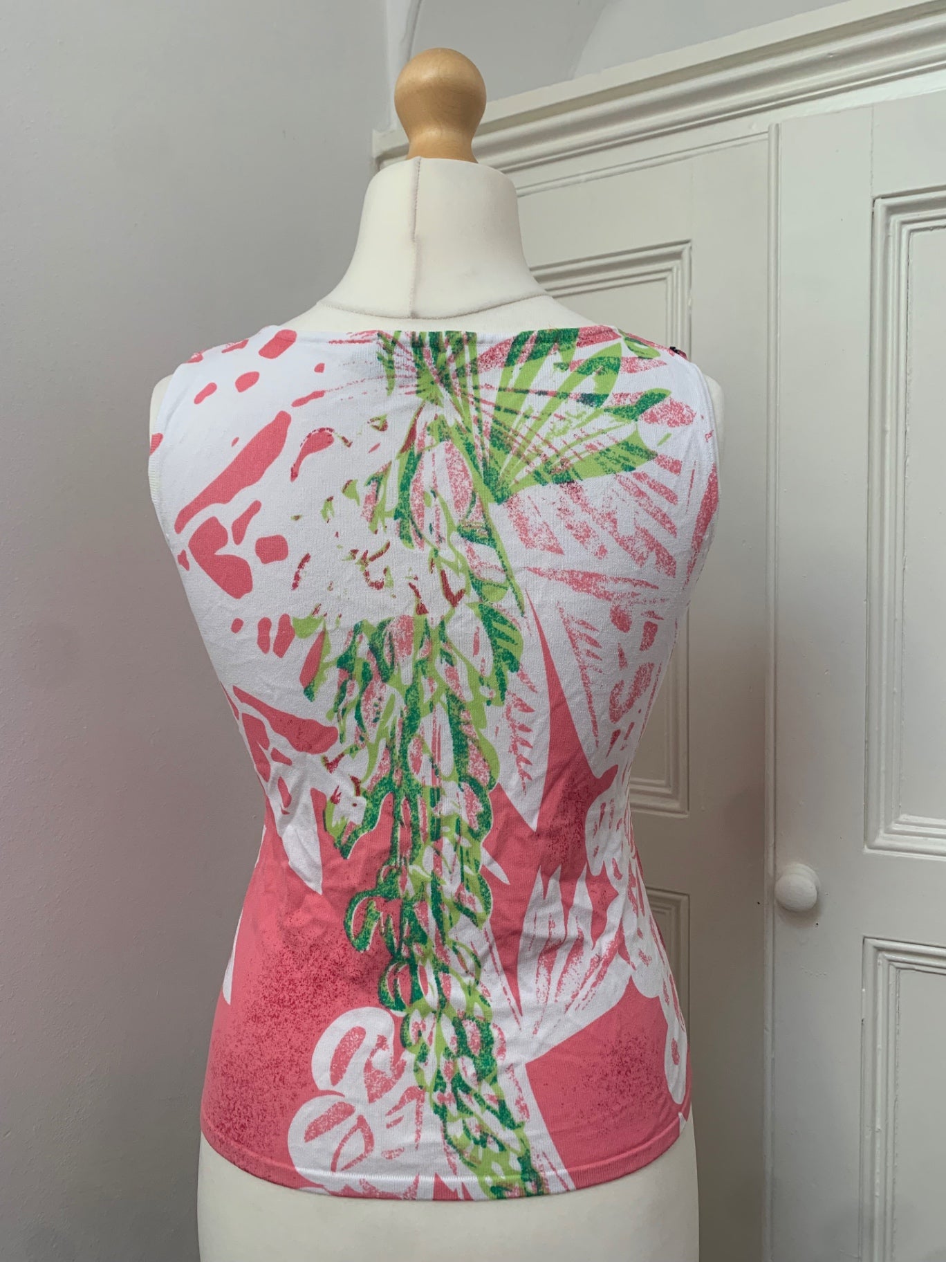 vintage sequin bird top