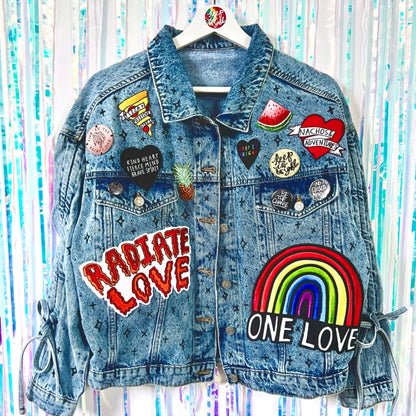 the ‘Brave Spirit’ denim jacket 