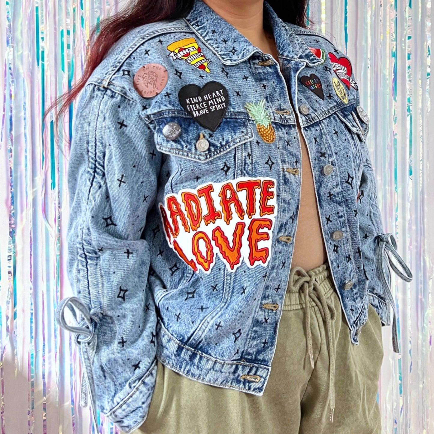 the ‘Brave Spirit’ denim jacket 