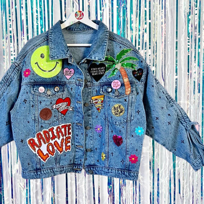 the ‘Lucky’ denim jacket 