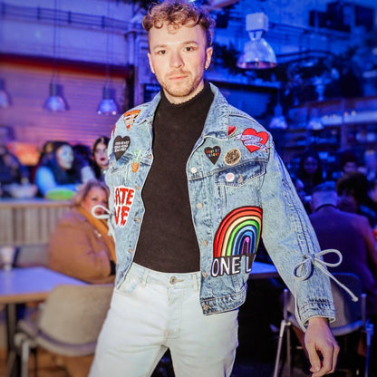 the ‘Brave Spirit’ denim jacket 