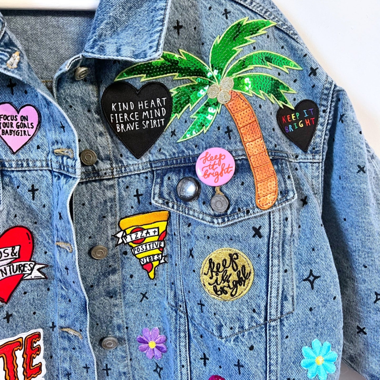 the ‘Lucky’ denim jacket 