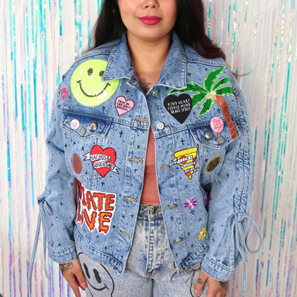 the ‘Lucky’ denim jacket 
