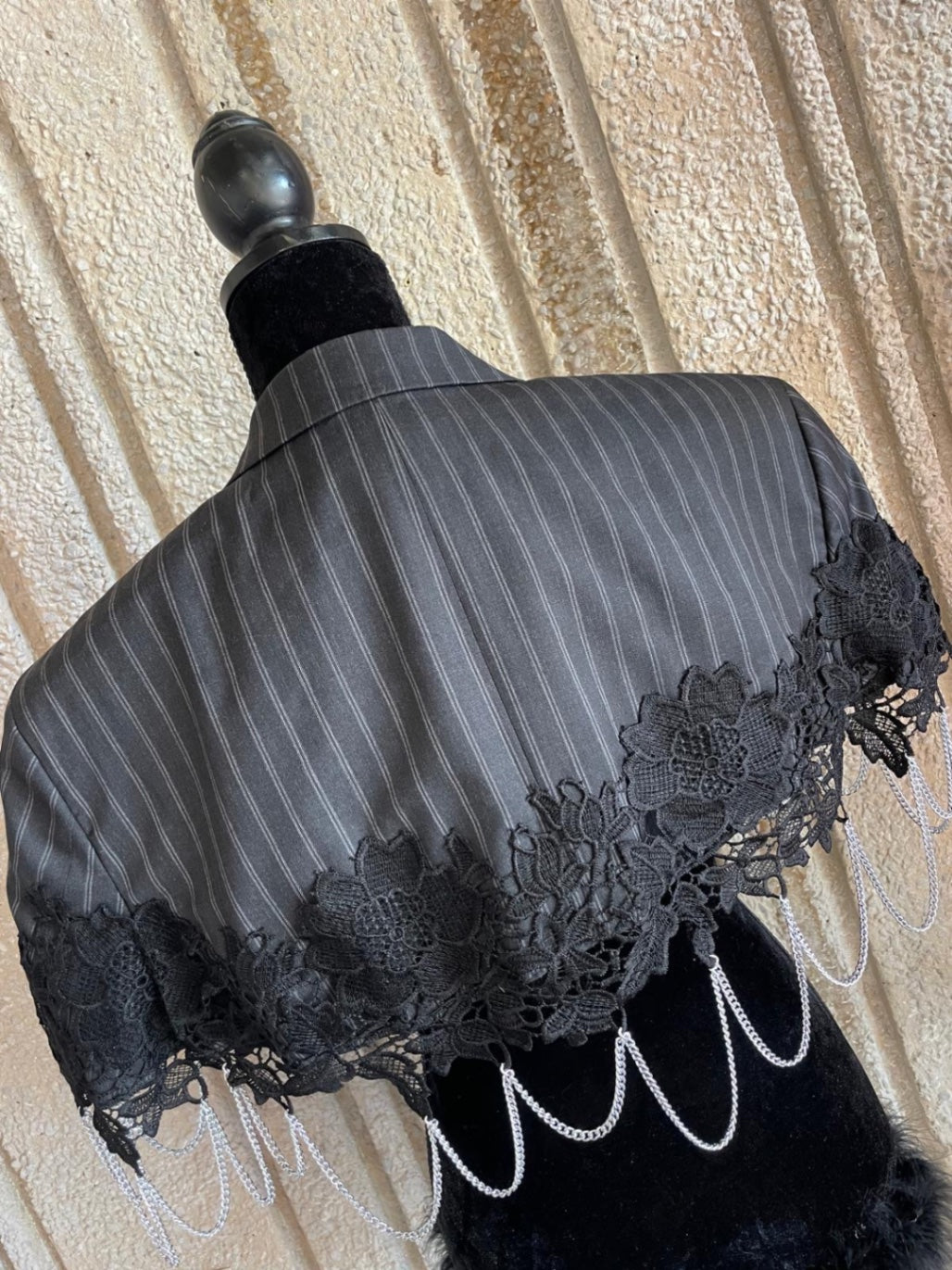 Blazer Cape (Chains & Rose)