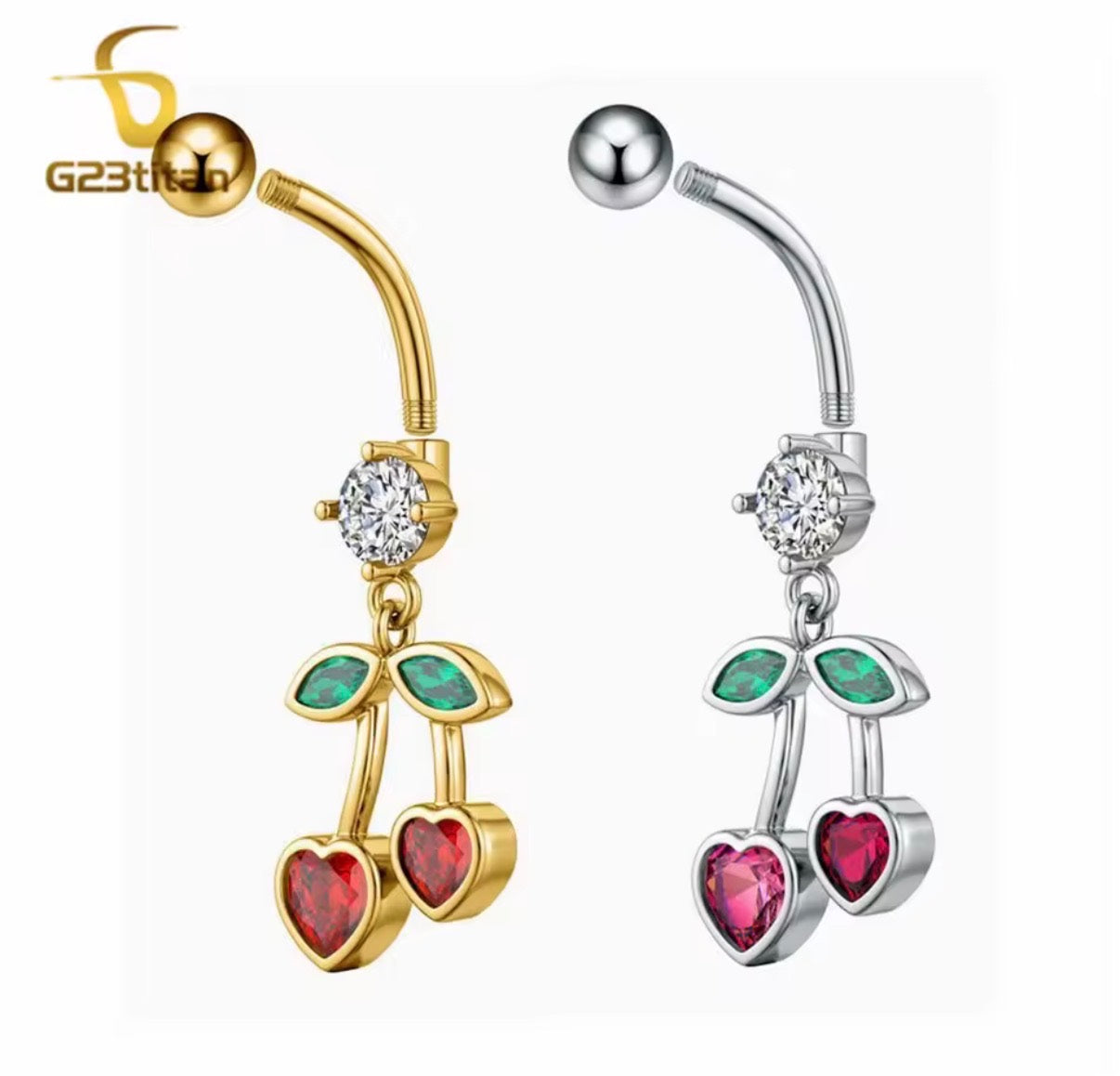 Gold cherry belly titanium 