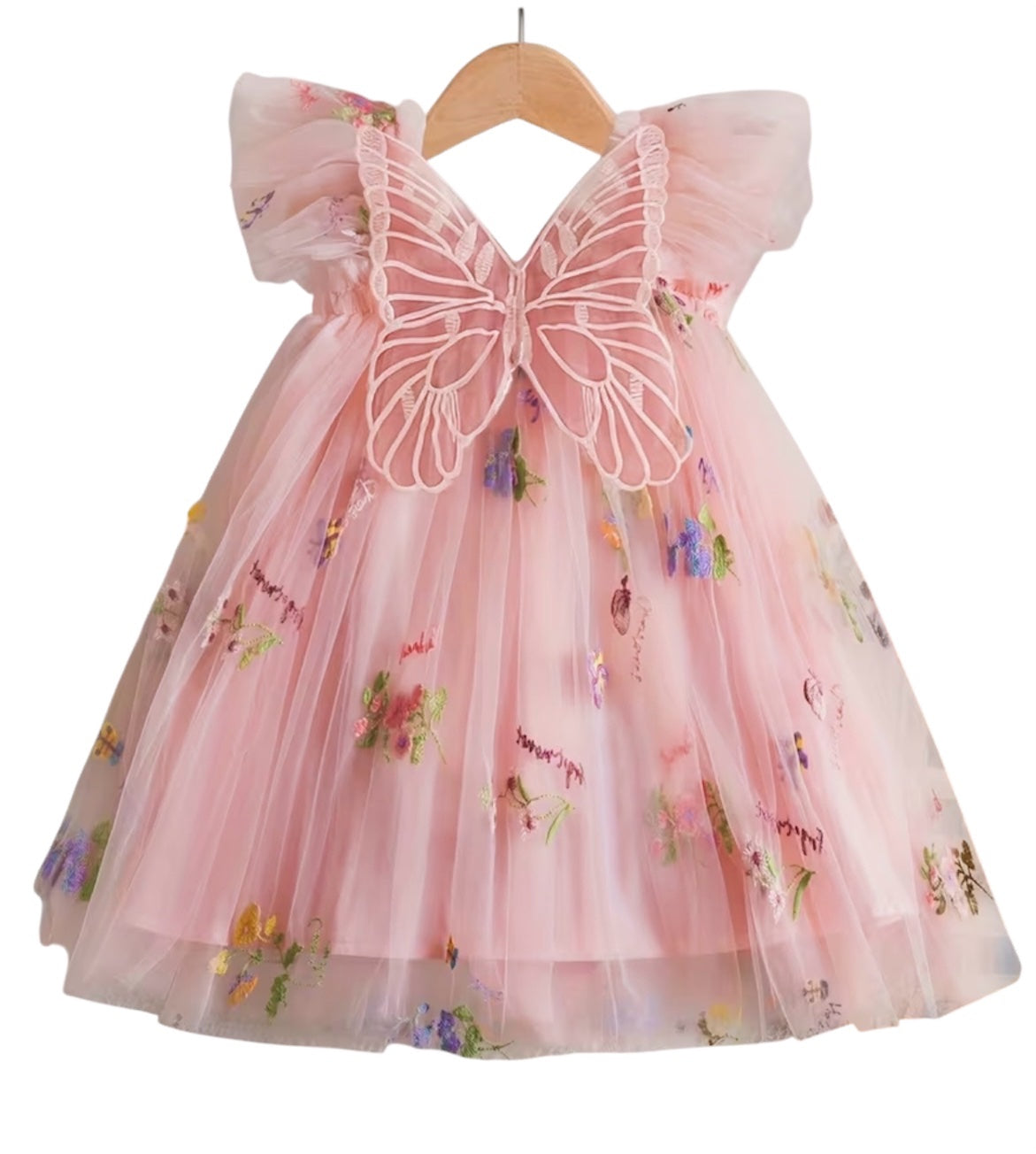 4/5yrs Peach Forget Me Knot Dress