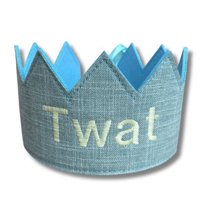 Twat Adult Fabric Crown