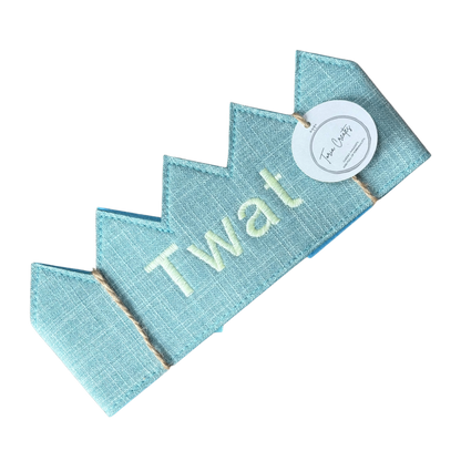 Twat Adult Fabric Crown