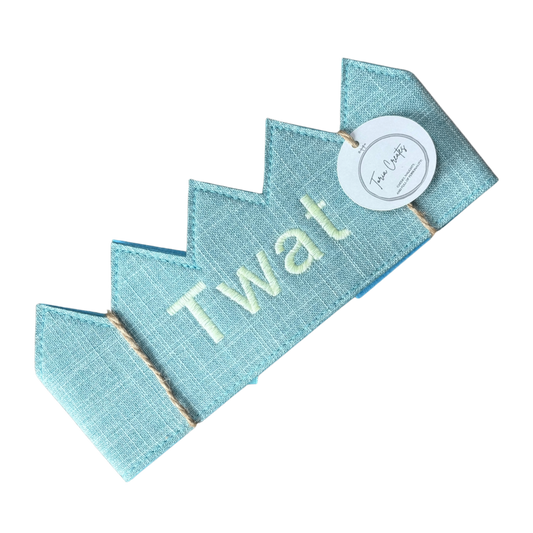Twat Adult Fabric Crown