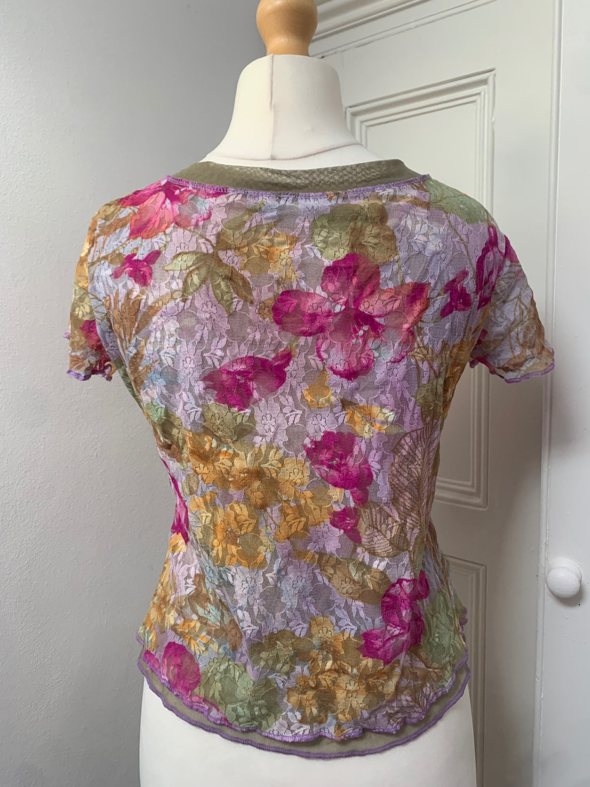 vintage fairy purple top
