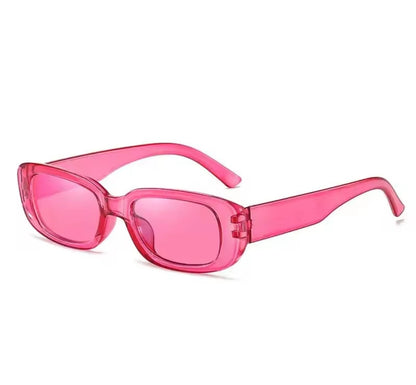 90s Oblong Sunnies Pink
