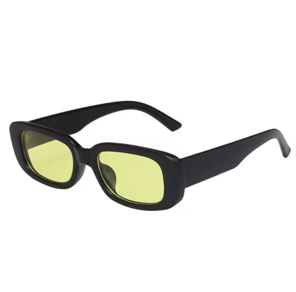 90s Oblong Sunnies black Tea