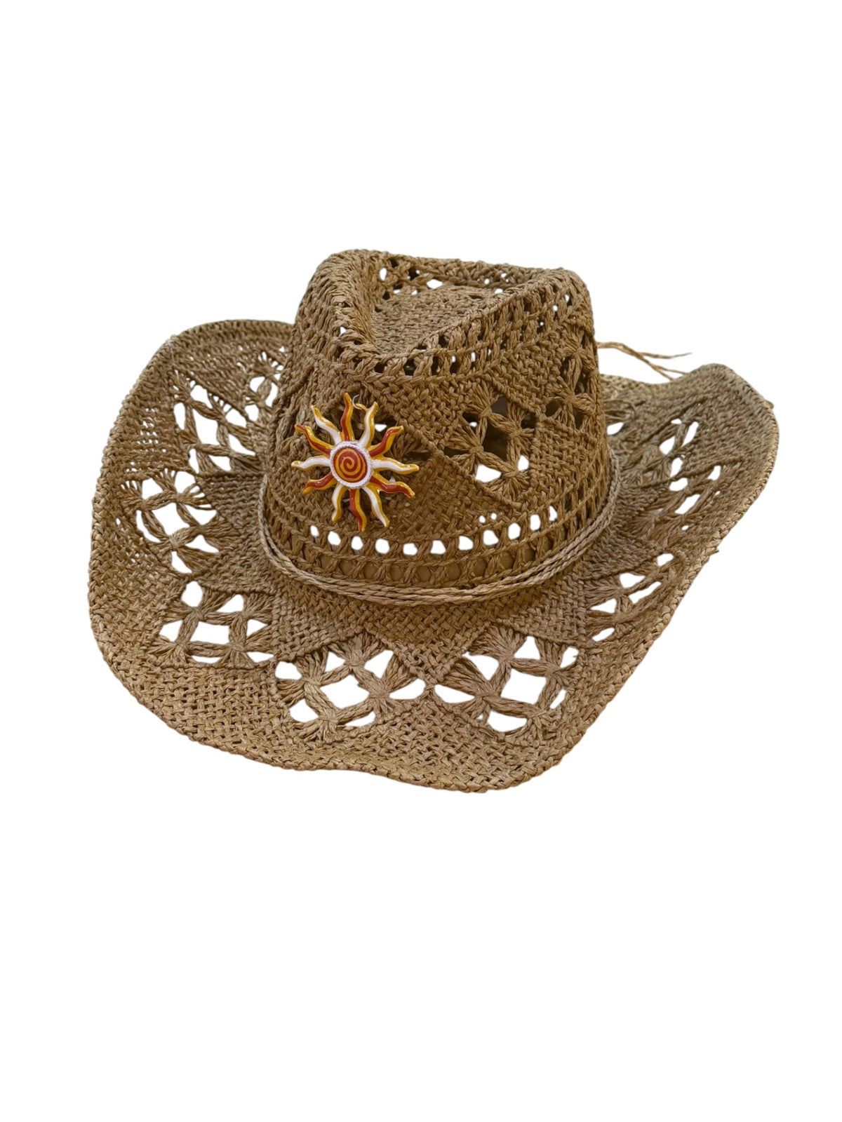 Solstice Straw Cowboy Hat In Sand