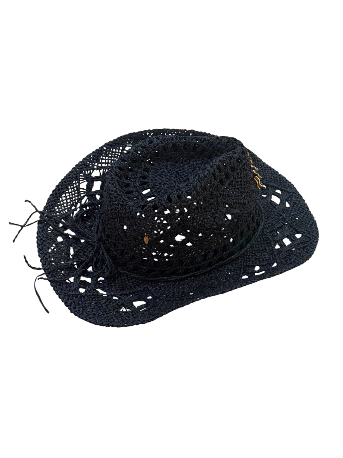 Solstice Straw Cowboy Hate In Black