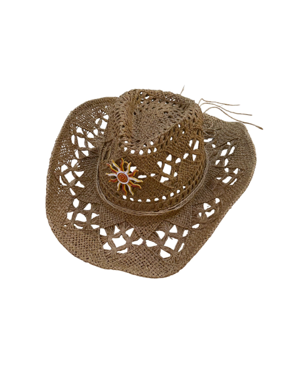 Solstice Straw Cowboy Hat In Sand