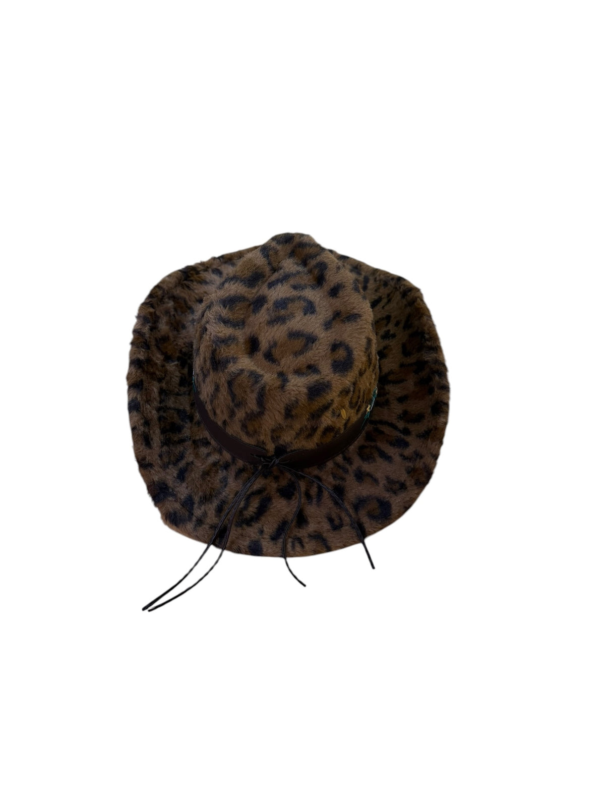 Bull Stud Fur  Leopard Print Cowboy Hat