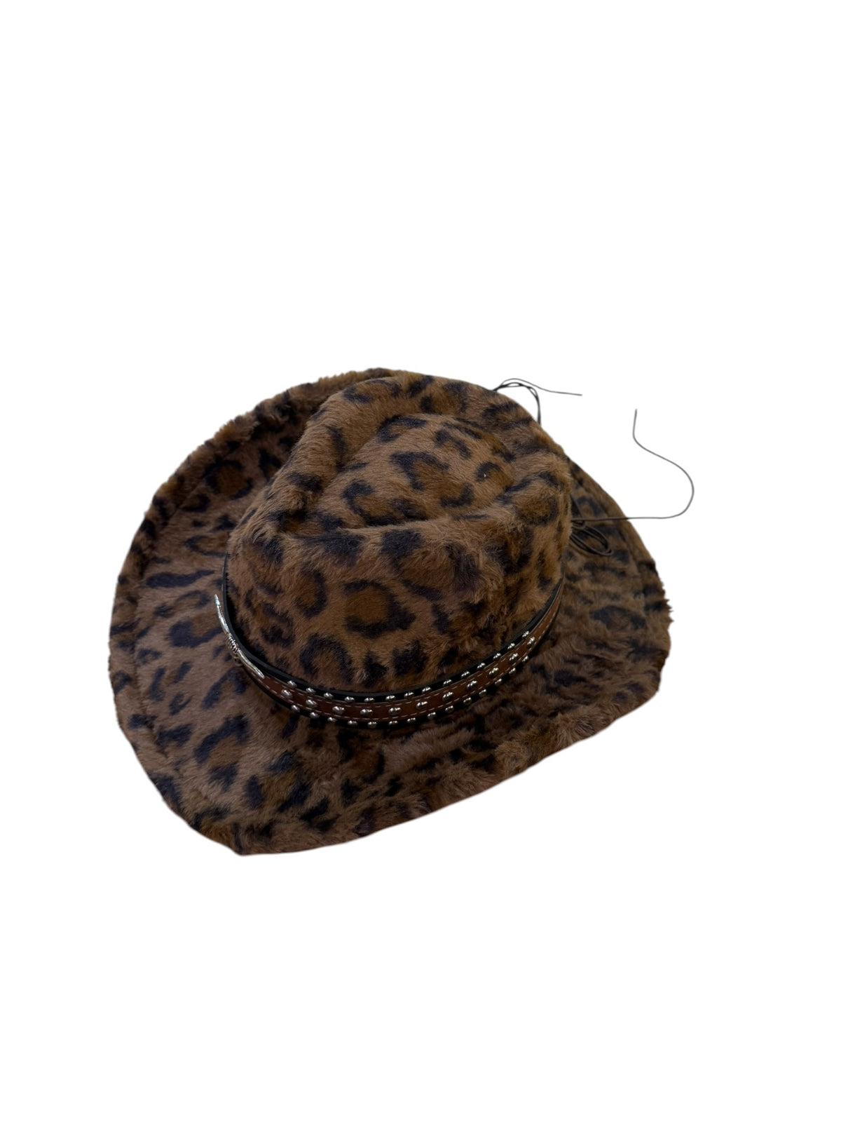 Bull Stud Fur  Leopard Print Cowboy Hat