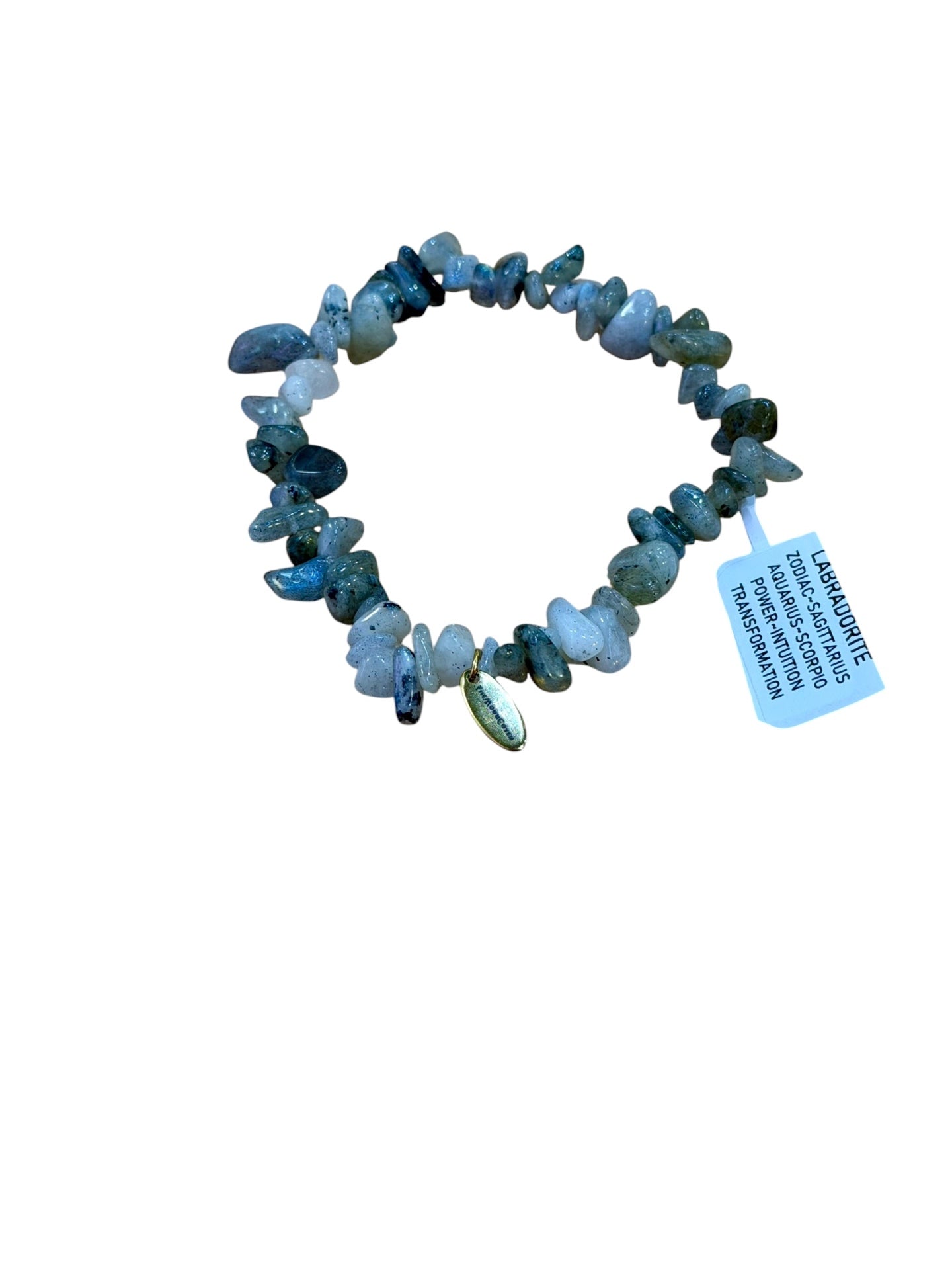 Labradorite Chip Bracelet