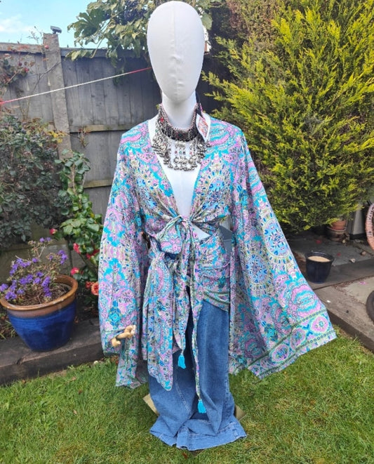 Pefkos co ord set top and sarong scarf 