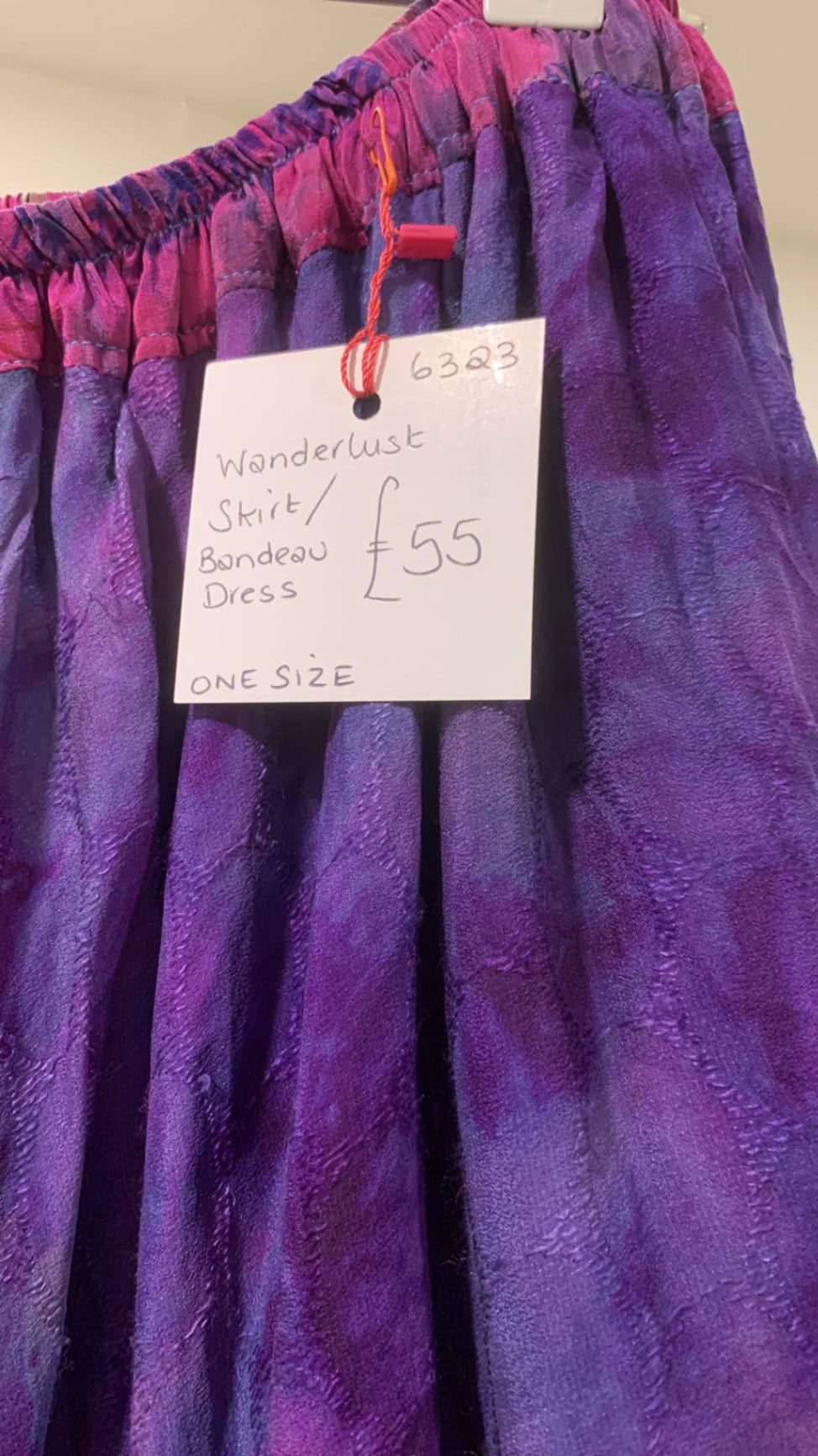 Wanderlust maxi tiered skirt 