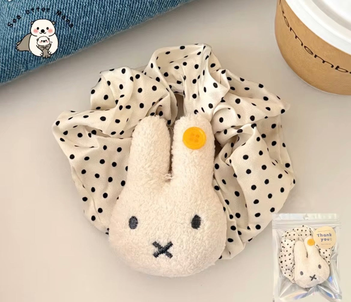 Miffy hair scrunchy 
