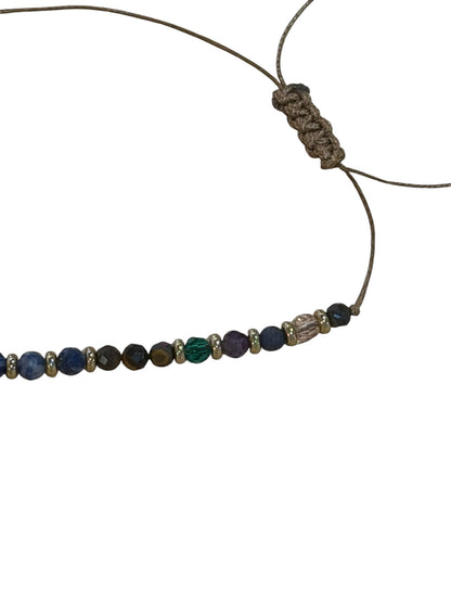 Gem Stone Crystal Friendship Bracelet