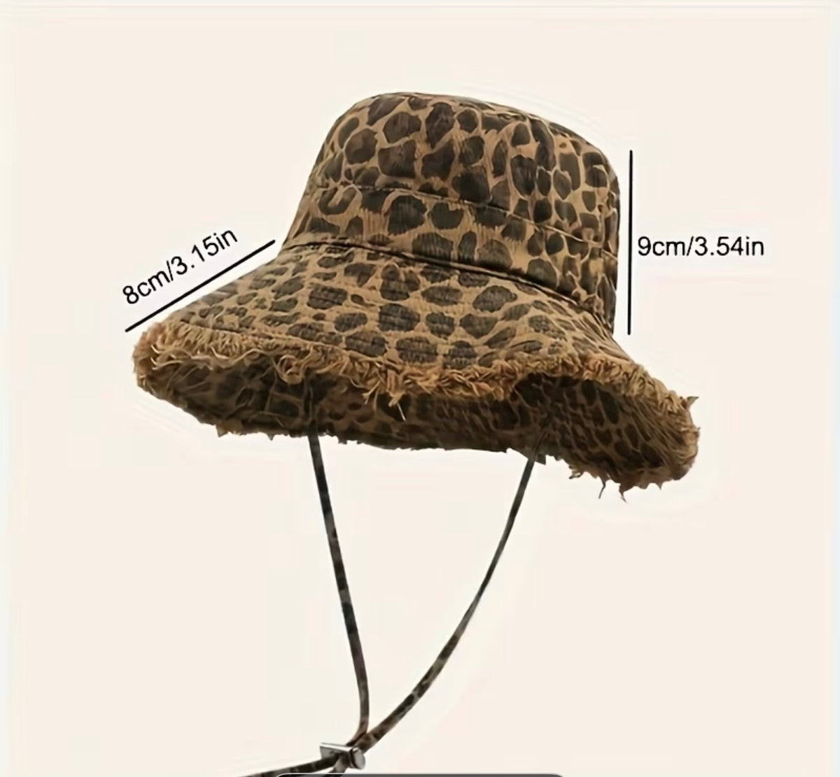 Leopard Print Bucket Hat
