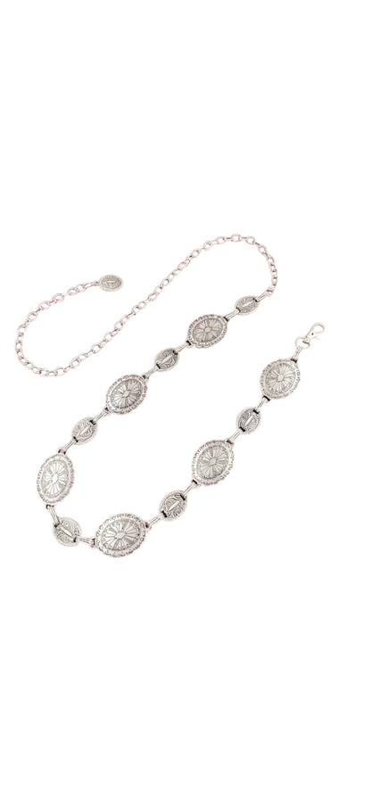 Silver Relic Chain Belt