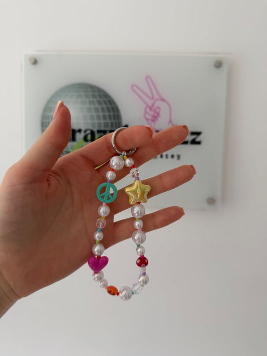 ‘Good vibes only’ keyring