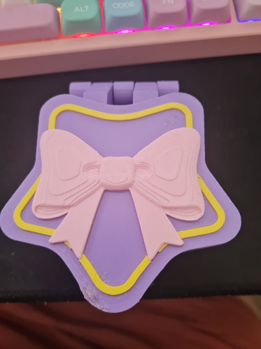 compact clicker purple
