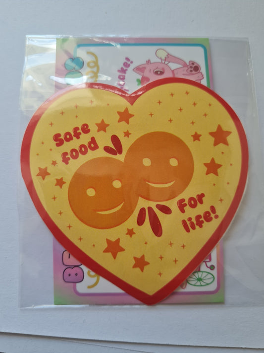 Safe Food For Life Sticker!