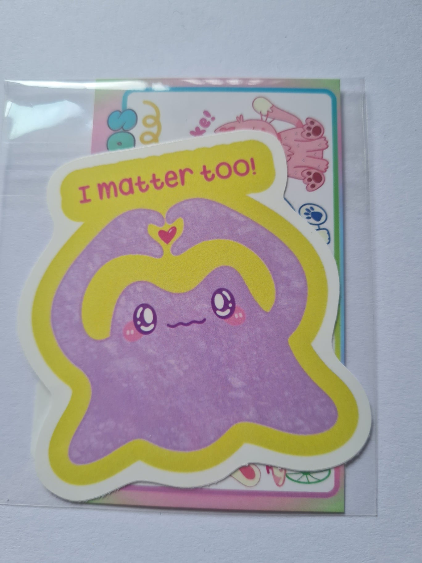 I MATTER TOO Purple Morph Sticker!