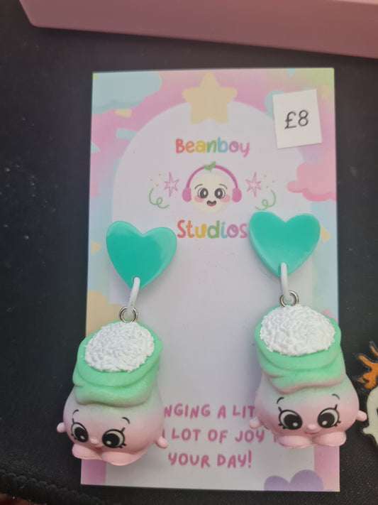 flour earrings