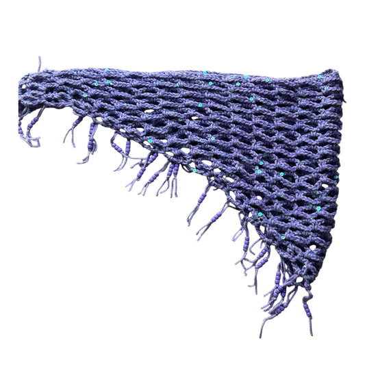 Crochet wrap around skirt