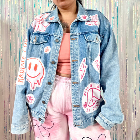 Hippie Heart denim jacket - 1
